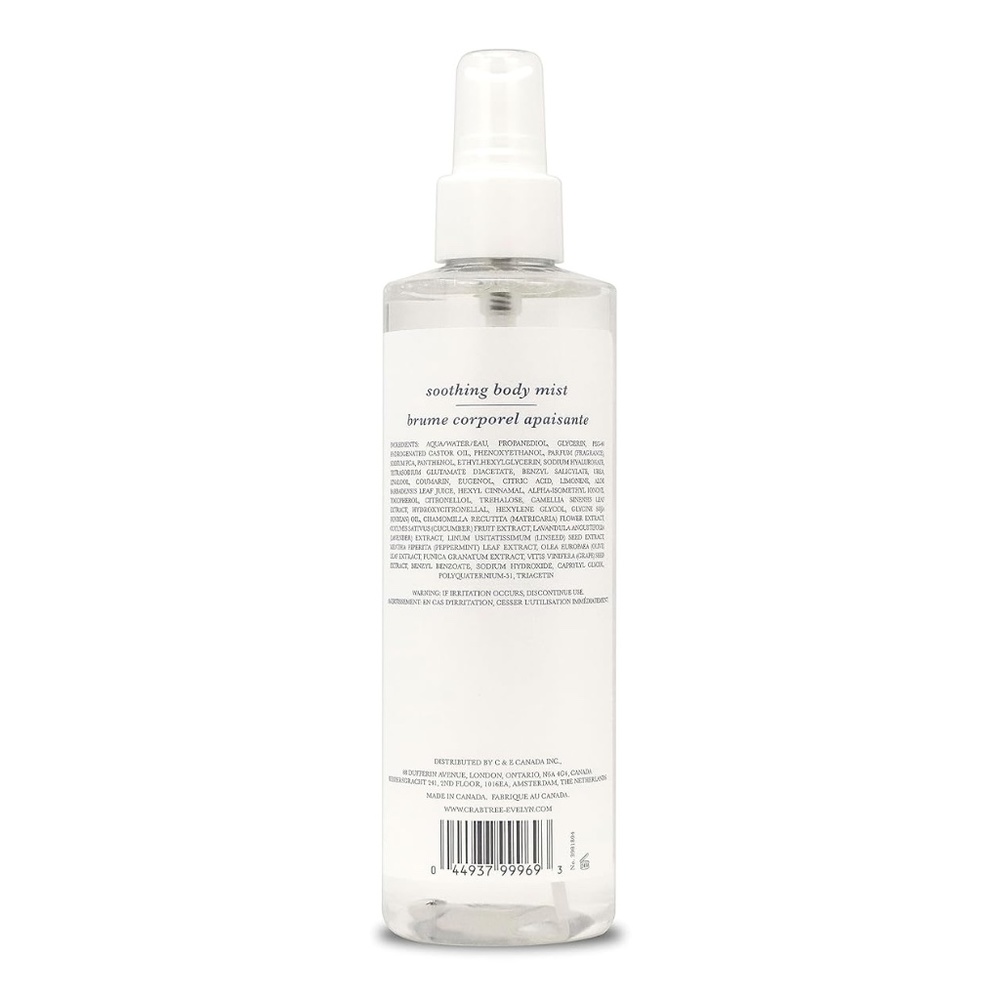 Crabtree & Evelyn Nantucket Briar Soothing Body Mist 8.1 oz NEW - Picture 2 of 2